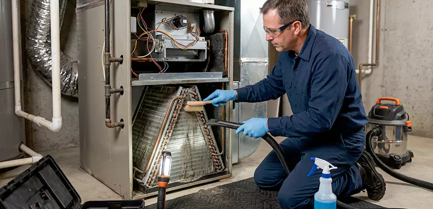 Furnace Coil Cleaning in Boston