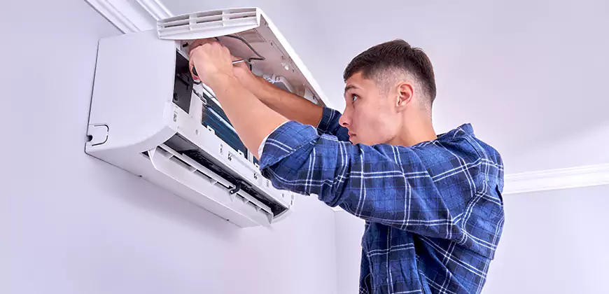 Indoor AC Unit Replacement in Boston