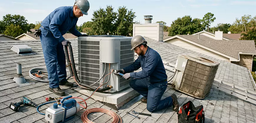 Condensing Unit Installation in Boston