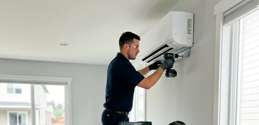 Split System Heating and Cooling Installation in Boston