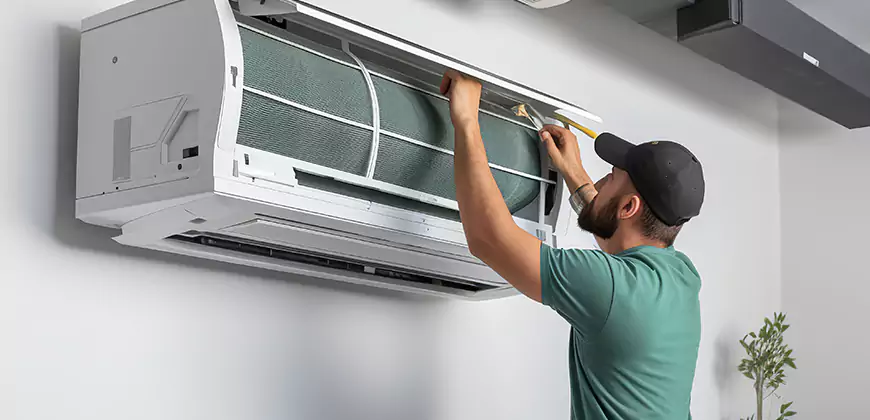 Bathroom and Small Space Ductless Installation in Boston